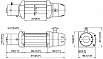 Лебедка автомобильная электрическая COMEUP Seal Gen2 12.5 (12В)