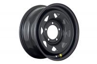 Диск усиленный УАЗ стальной черный 5x139,7 7xR16 d110 ET+35 (треуг. мелкий)