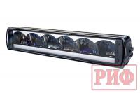 Светодиодная фара дальнего света РИФ 306 мм 72W LED с ДХО