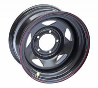 Диск усиленный УАЗ стальной черный 5x139,7 8xR16 d110 ET-25 (треугольник)