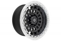 Диск алюминиевый твердосплавный Тойота Ниссан черный матовый 6x139,7 8xR17 d108,2 ET-0 с бедлоком (продаются по 4 шт.)
