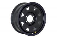 Диск стальной усиленный черный 6x139,7 8xR18 d110 ET+30 (треуг.)