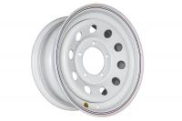 Диск усиленный УАЗ стальной белый 5x139,7 7xR15 d110 ET+25