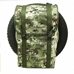 Сумка для вещей на запасное колесо 600x350x140 мм (оксфорд 600, multicam), Tplus