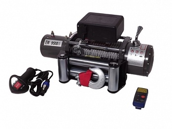 Лебёдка электрическая 12V Electric Winch 9500 lbs 4310 кг (влагозащищенная)