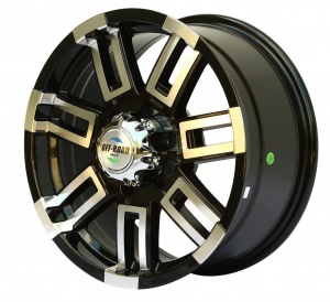 Диск УАЗ литой черный 5x139,7 7xR16 d110 ET+20