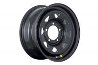 Диск усиленный УАЗ стальной черный 5x139,7 7xR16 d110 ET+25 (треуг. мелкий)