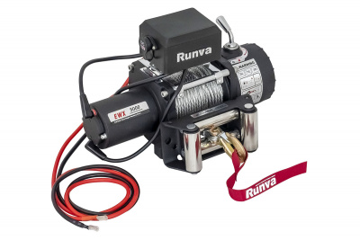 Лебёдка автомобильная электрическая 12V Runva EWX5000S 2268 кг