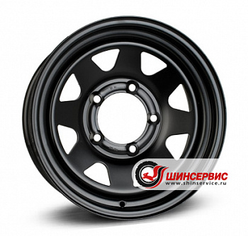 Диск стальной для Уаз DOTZ 4X4 STAHLRADER Dakar dark R15 / 7J PCD 5x139.7 ЕТ -12 ЦО 110