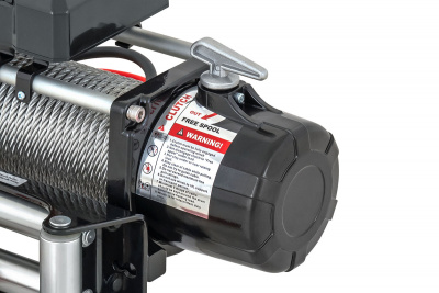 Лебёдка автомобильная электрическая 12V Magnum 9000 lbs 4200 кг (стальной трос)