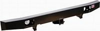 Бампер РИФ силовой задний УАЗ Буханка с квадратом под фаркоп, лифт 65 мм