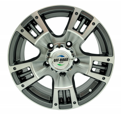 Диск литой для УАЗ серый 5x139,7 8xR16 d110 ET0