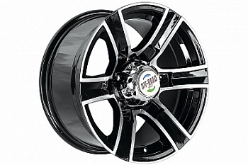 Диск УАЗ литой черный 5x139,7 8xR16 d110 ET+15