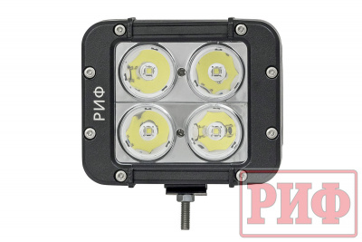 Светодиодная фара дальнего света РИФ 119 мм 40W LED