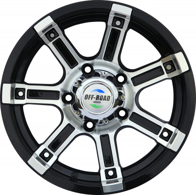 Диск УАЗ литой черный 5x139,7 8xR16 d110 ET+10