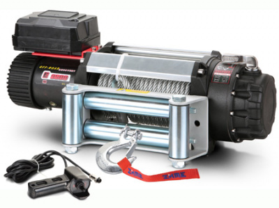 Лебедка MASTER WINCH Е-серии 9500 12v (тяговое усилие до 4310 кг) с стальным тросом