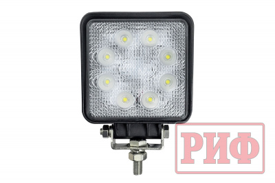 Светодиодная фара рабочего света РИФ 110 мм 24W LED