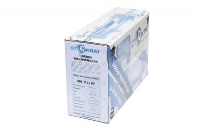Лебедка электрическая автомобильная СТОКРАТ HD 9.5 WP, 12V, 6.0 л.с.