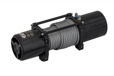 Лебёдка автомобильная электрическая 12V Runva EWV6000S 2722 кг (стальной трос)