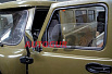 Стекла двери кабины на УАЗ 452 Буханка сплошное (цельное) с электрическим стеклоподъемником
