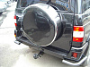 Бокс (чехол, колпак) запасного колеса RALEX-TUNING из нержавеющей стали УАЗ ПАТРИОТ