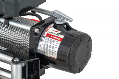 Лебёдка автомобильная электрическая 12V Magnum 12000 lbs 5443 кг (стальной трос)
