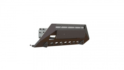 Мини силовой бампер (площадка под лебедку) Уаз Патриот 2015-