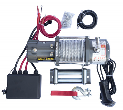 Лебёдка автомобильная электрическая 12V CM6000
