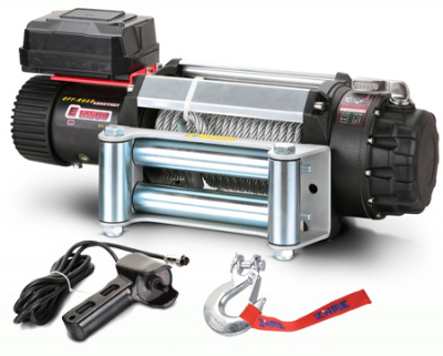 Лебедка MASTER WINCH Е-серии 12500 12v (тяговое усилие до 5670 кг) с стальным  тросом