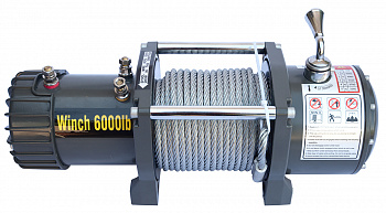 Лебёдка автомобильная электрическая 12V CM6000