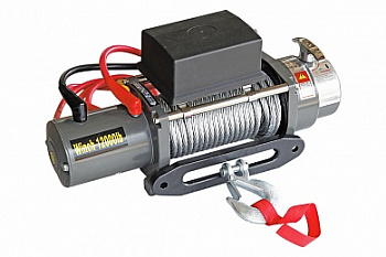 Лебёдка электрическая 12V Electric Winch SC12 OXCH 12000 lbs 5443 кг (чугунный клюз)