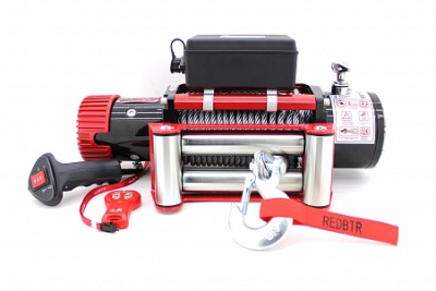 Лебёдка электрическая redBTR серия "HUNTER" 12 (12v)