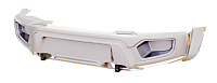Бампер АВС-Дизайн передний для УАЗ Патриот/Пикап/Карго 2005+ лифт белый (без оптики)