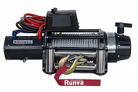 Лебёдка электрическая 24V Runva 12500 lbs 5720 кг (влагозащищенная) съемный блок