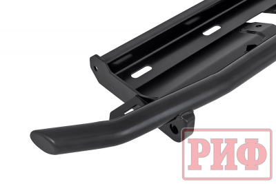 РИФ Бампер РИФ силовой задний/защита штатного бампера Lada Niva Travel с возможностью установки фаркопа