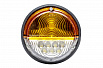 Фонарь передний жёлтый для УАЗ (диод+лампа 12В)