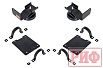Комплект дополнительных пружин РИФ с кронштейнами для задней оси на УАЗ Патриот 2019+ (двухлистовая рессора)