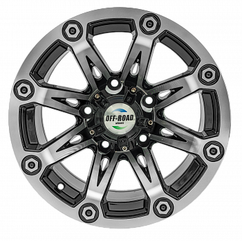 Диск литой для УАЗ серебристый 5x139,7 8xR15 d110 ET-20