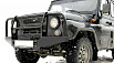 Передний силовой бампер УАЗ Хантер стандарт с площадкой лебёдки OJ 02.201.01 