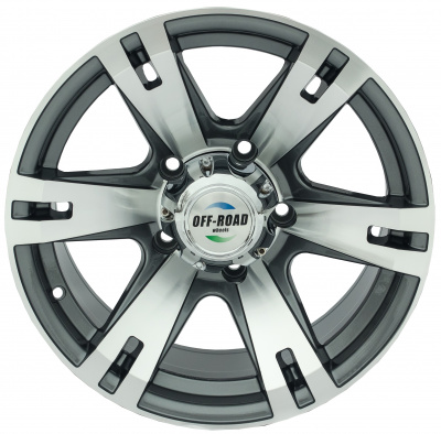 Диск литой для УАЗ серый 5x139,7 8xR16 d110 ET-20