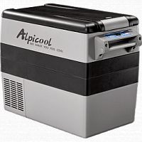 Холодильник автомобильный ALPICOOL-CF 55 л 12/24/220 В (зона заморозки/охлаждения)