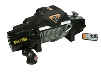 Лебёдка автомобильная электрическая SC12 OEX 12000 LBS (12V)