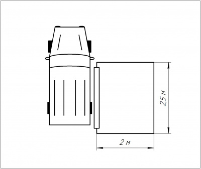 Маркиза автомобильная РИФ 2,5х2,5 м